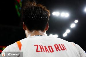 开云-赵睿：这场一分之败会提醒我们更加努力 今天只是开始 不是结束