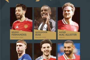 kaiyun-花落谁家？PFA颁奖典礼明天凌晨0点直播，将公布年度最佳球员