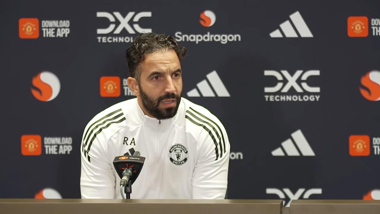 开云娱乐-阿莫林:对阵曼城巴因迪尔会首发;在这种比赛中我更有信心