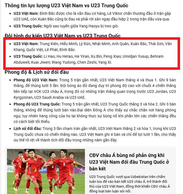 开云-迷之自信！越南媒体：杨皓宇停赛，中国U23遭受重大打击！|越南队|中国队|李昊|王钰栋|陈泽_新浪体育_新浪新闻