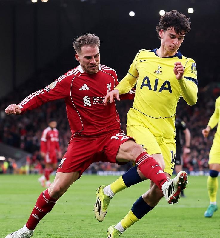 开云-里沙利松90分钟绝平，热刺1-1利物浦终结6连败，送斯洛特耻辱纪录